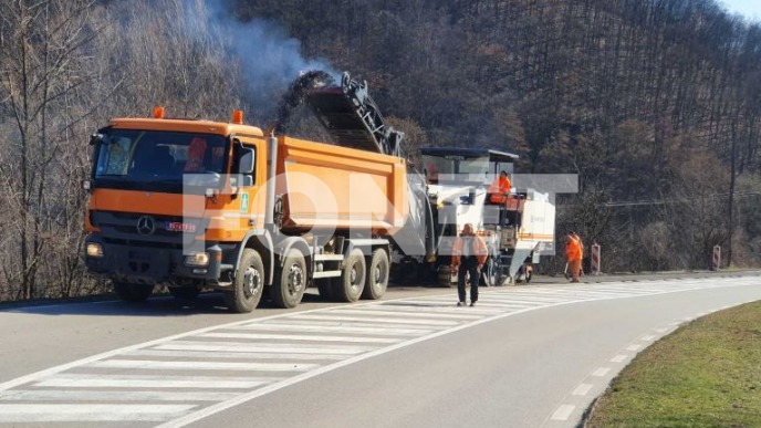 Radovi u tunelu Laz